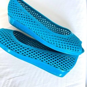 Vintage Marc Jacobs Turquoise Jelly Shoes sz 8